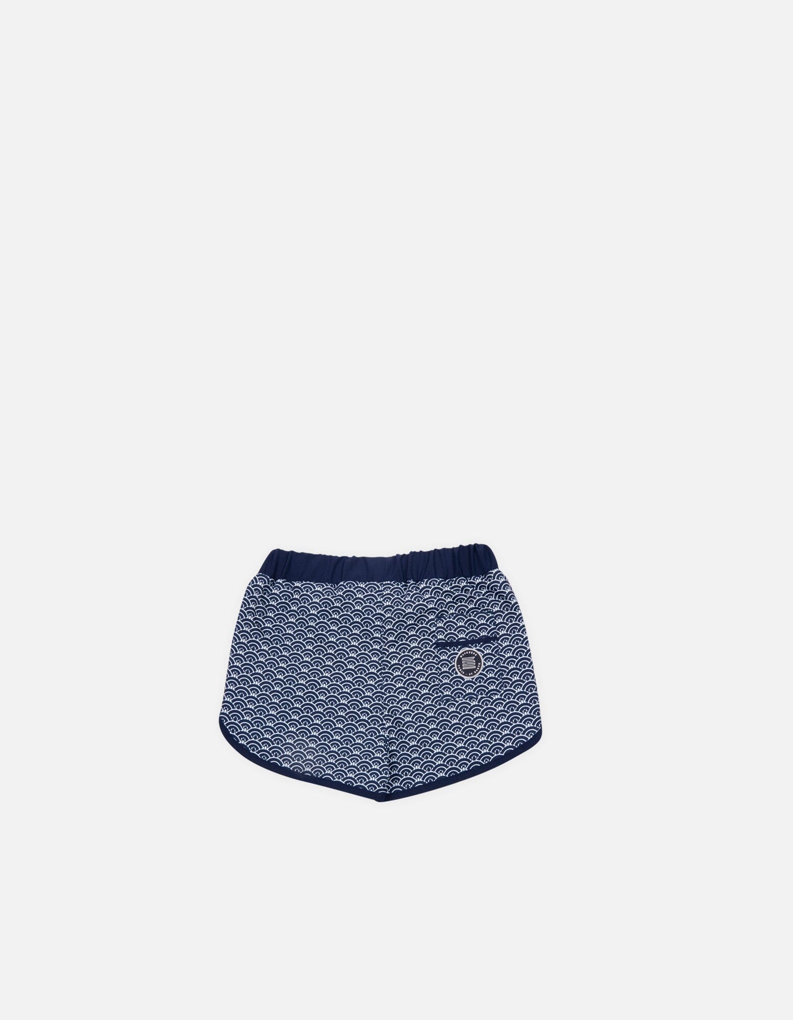 FILS - P06. Balance à essence et marine Son - P06. Petrol Scales & Navy Swim Shorts - Son MACKEENE