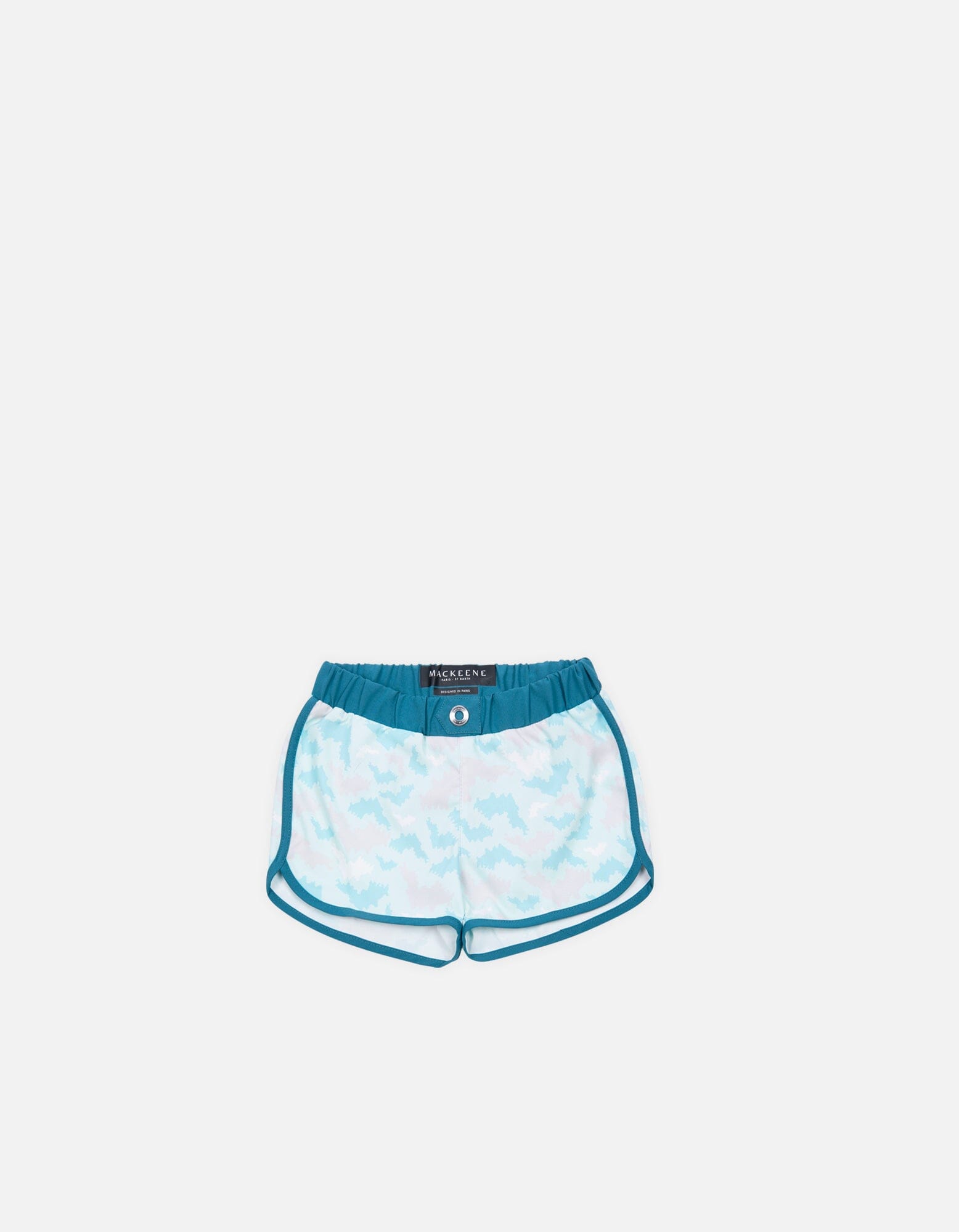SON - P07. St Bat Turquoise & Duck Son - P07. St Bat Turquoise & Duck Swim Shorts - Son MACKEENE