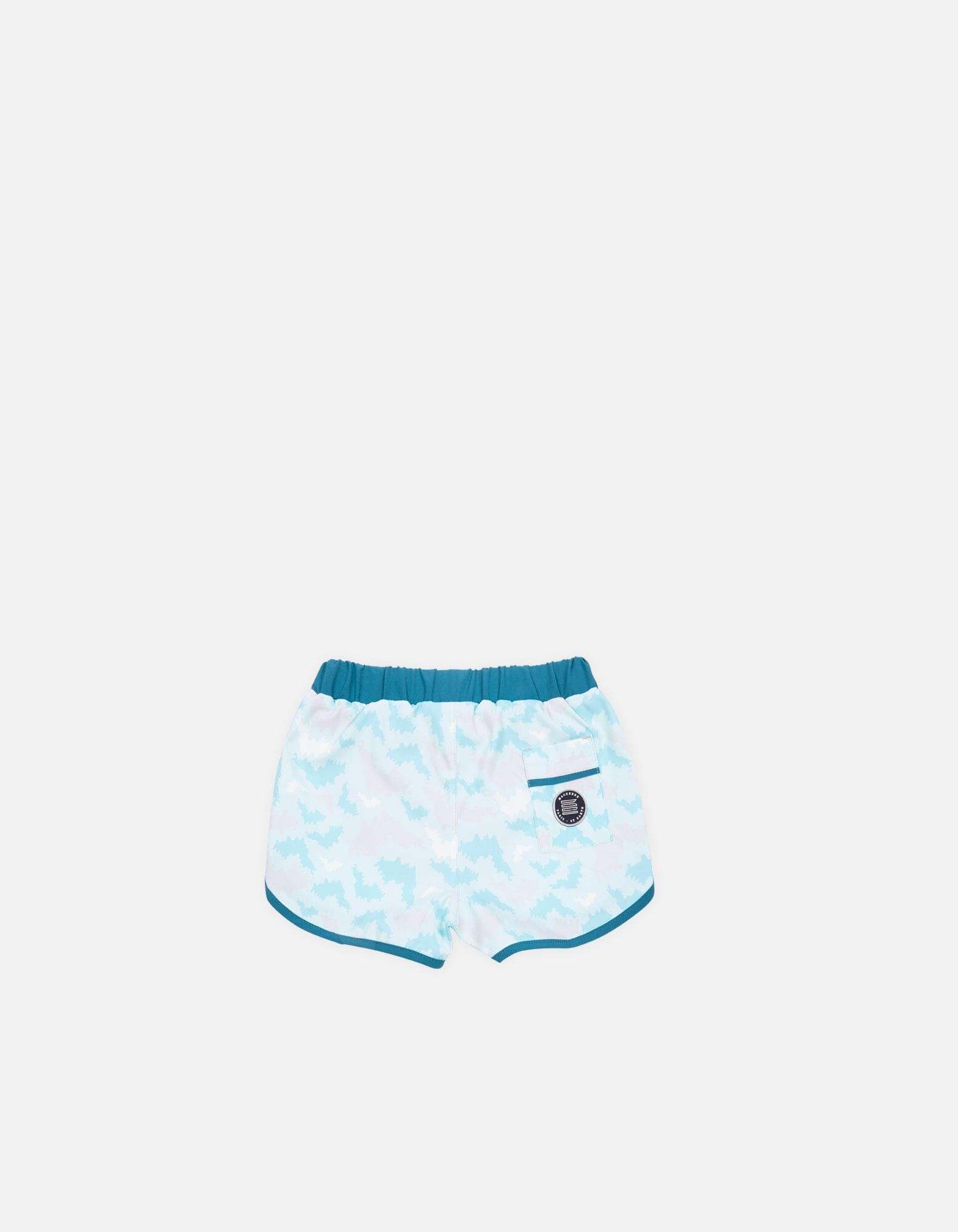 SON - P07. St Bat Turquoise & Duck Son - P07. St Bat Turquoise & Duck Swim Shorts - Son MACKEENE