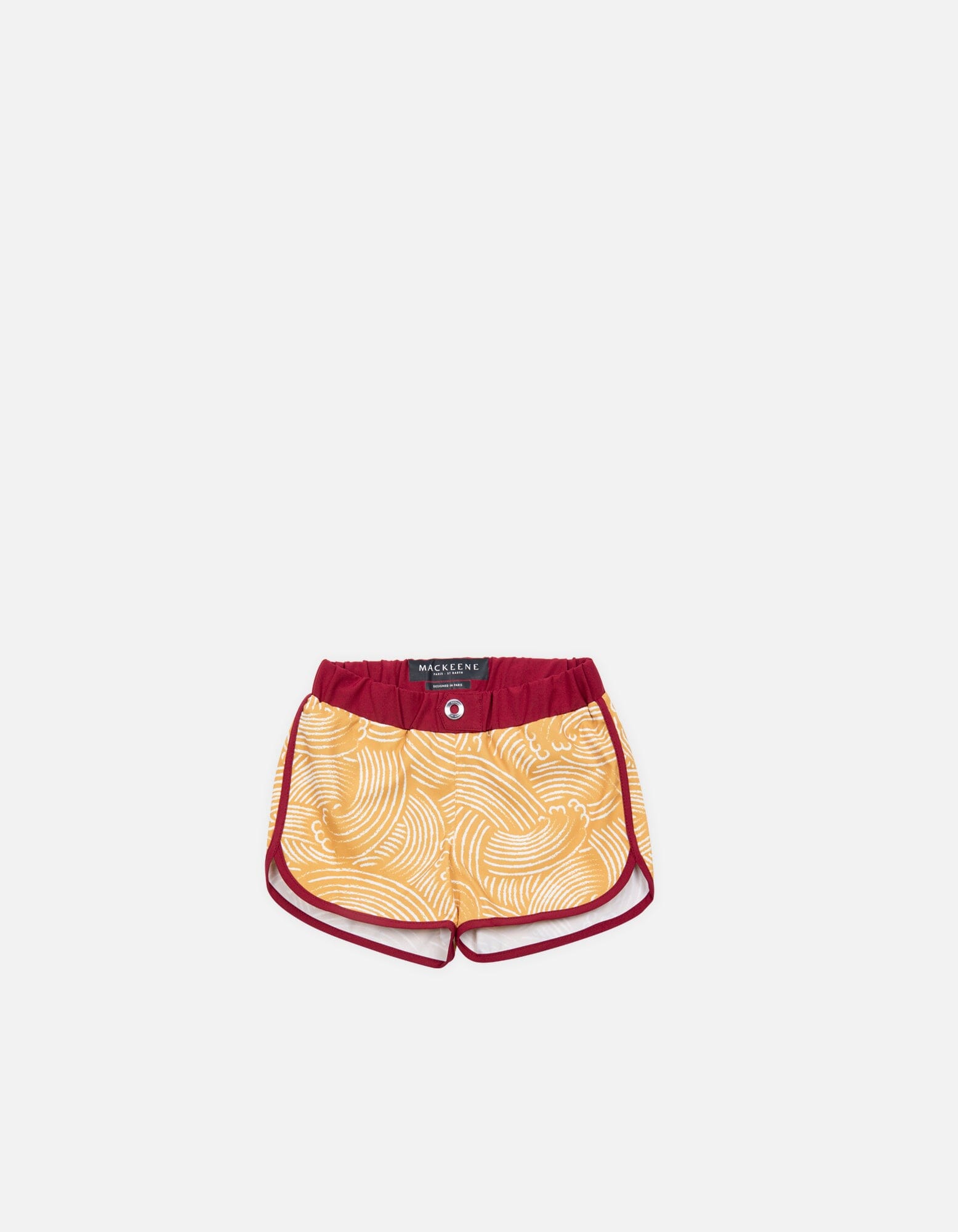 FILS - P11. Moutarde venteuse & Bordo Son - P11. Windy Mustard & Bordo Swim Shorts - Son MACKEENE