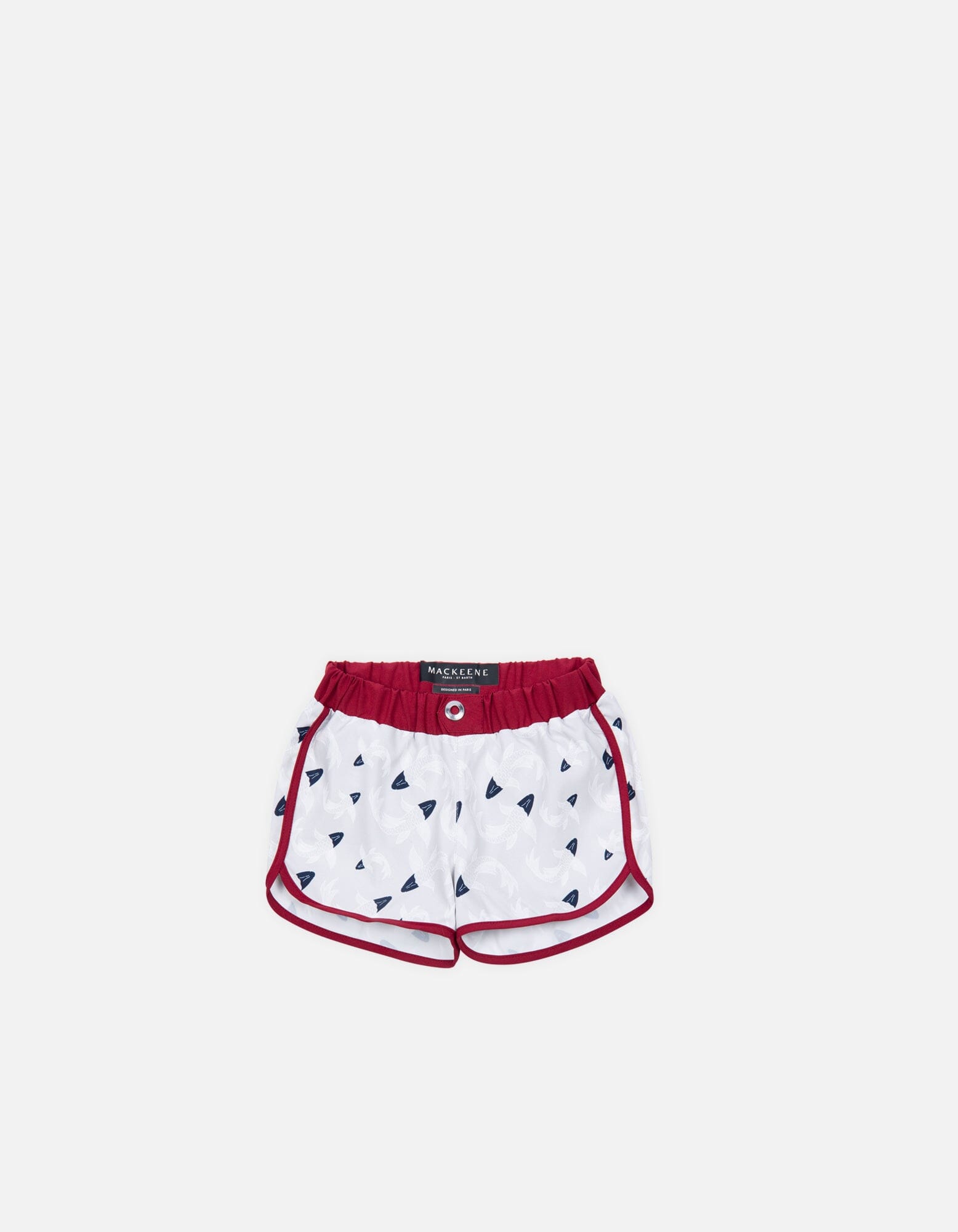 Son - P14. Fish Grey & Bordo Son - P14. Fish Grey & Bordo Swim Shorts - Son MACKEENE