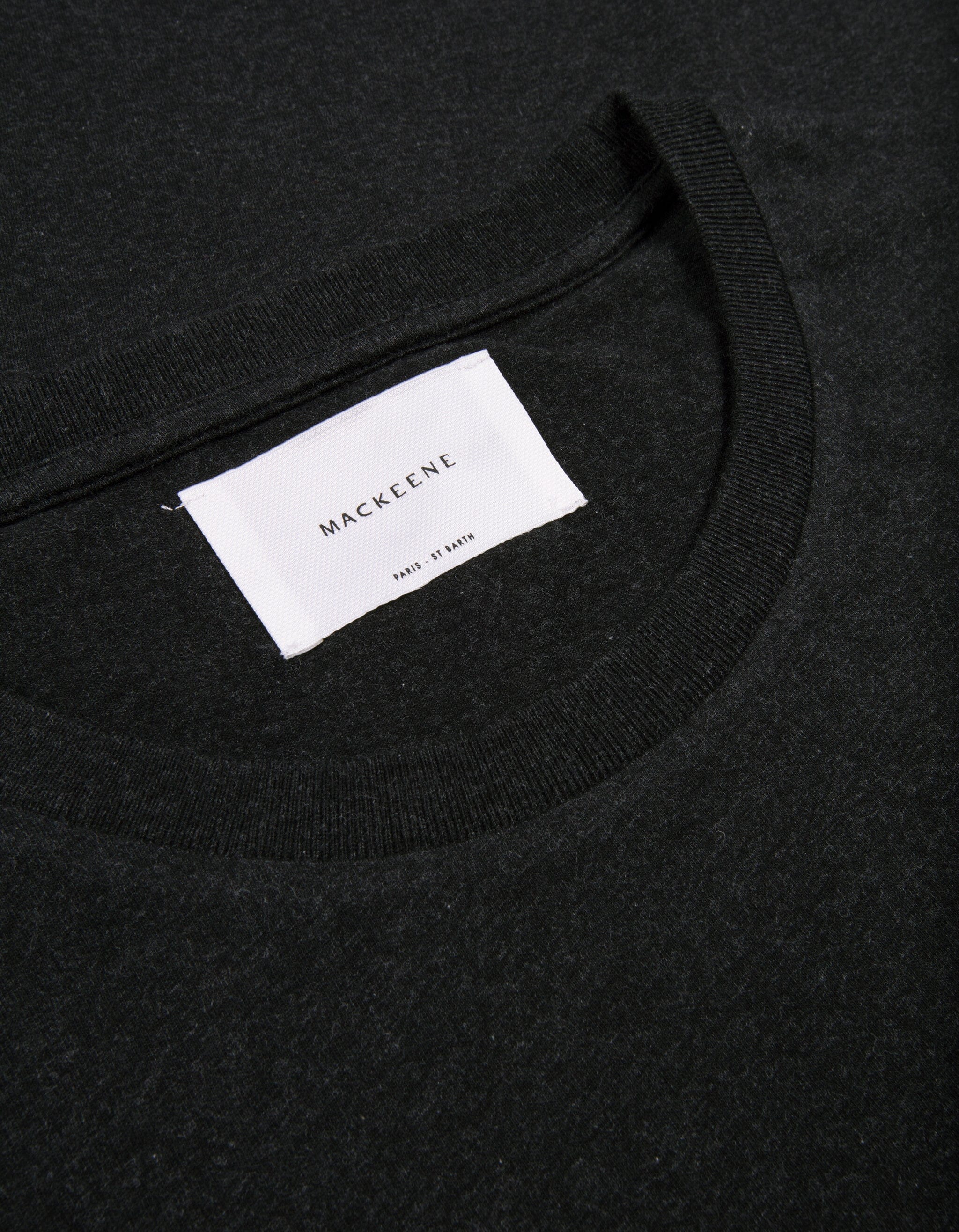Jofe - 02. Black - Embroidered Go Slow Jofe - 02. Black - Embroidered T-Shirts - Jofe MACKEENE