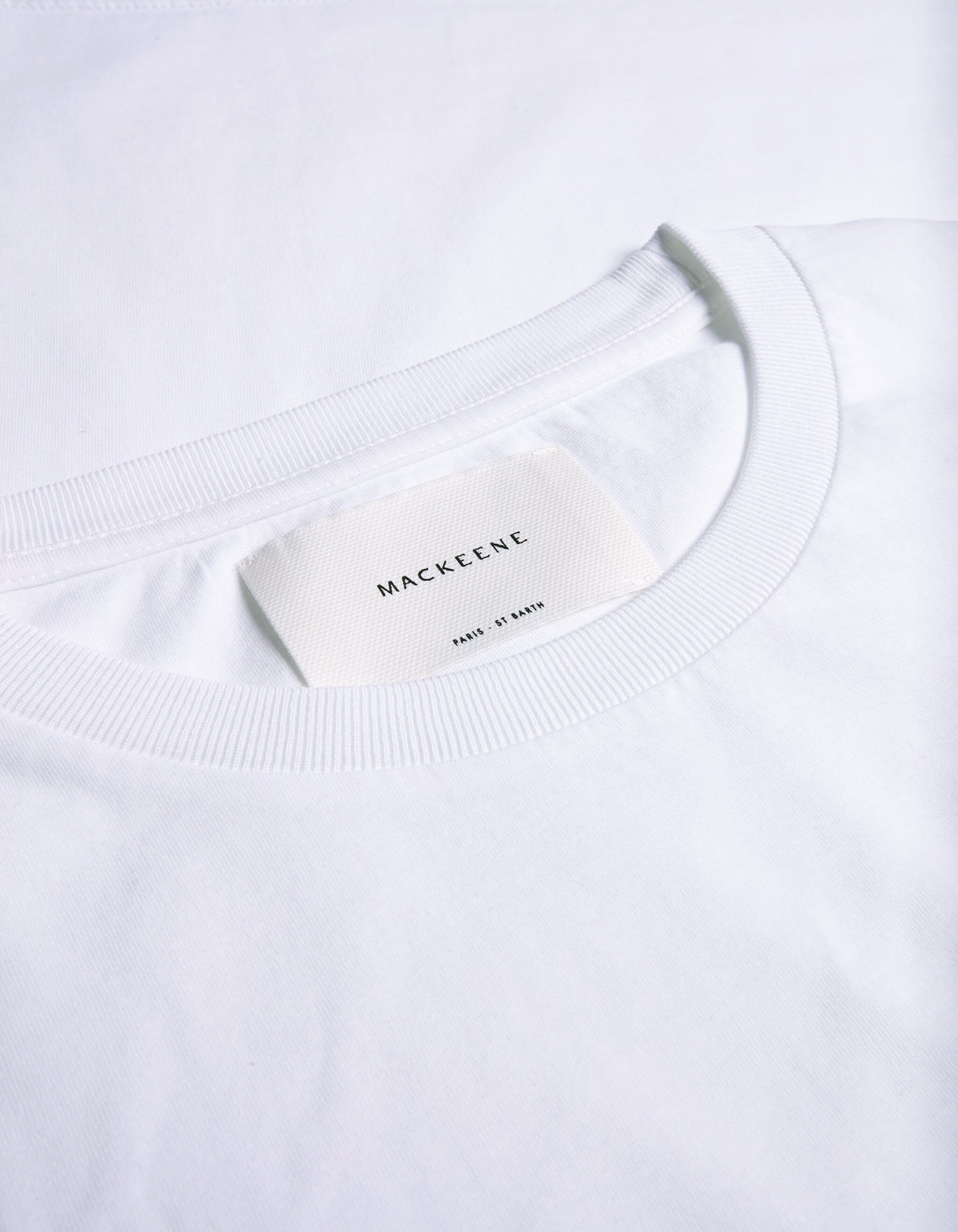 Jofe - 03. White - Embroidered Go Slow Jofe - 03. White - Embroidered T-Shirts - Jofe MACKEENE
