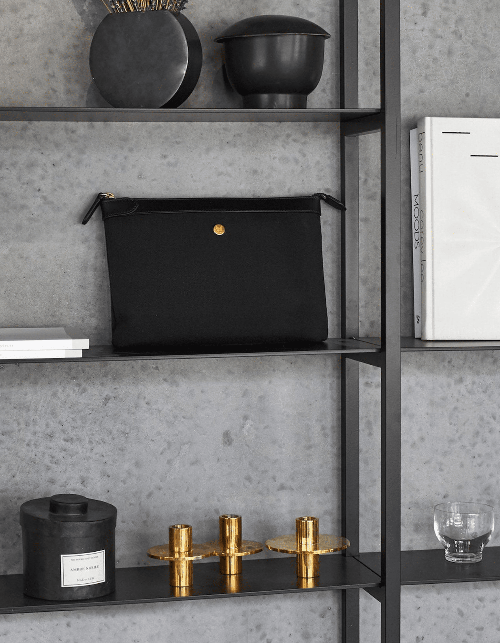 M/S Pouch - Coal/Black M/S Pouch - Coal/Black Bags & Pouches - Mismo MACKEENE