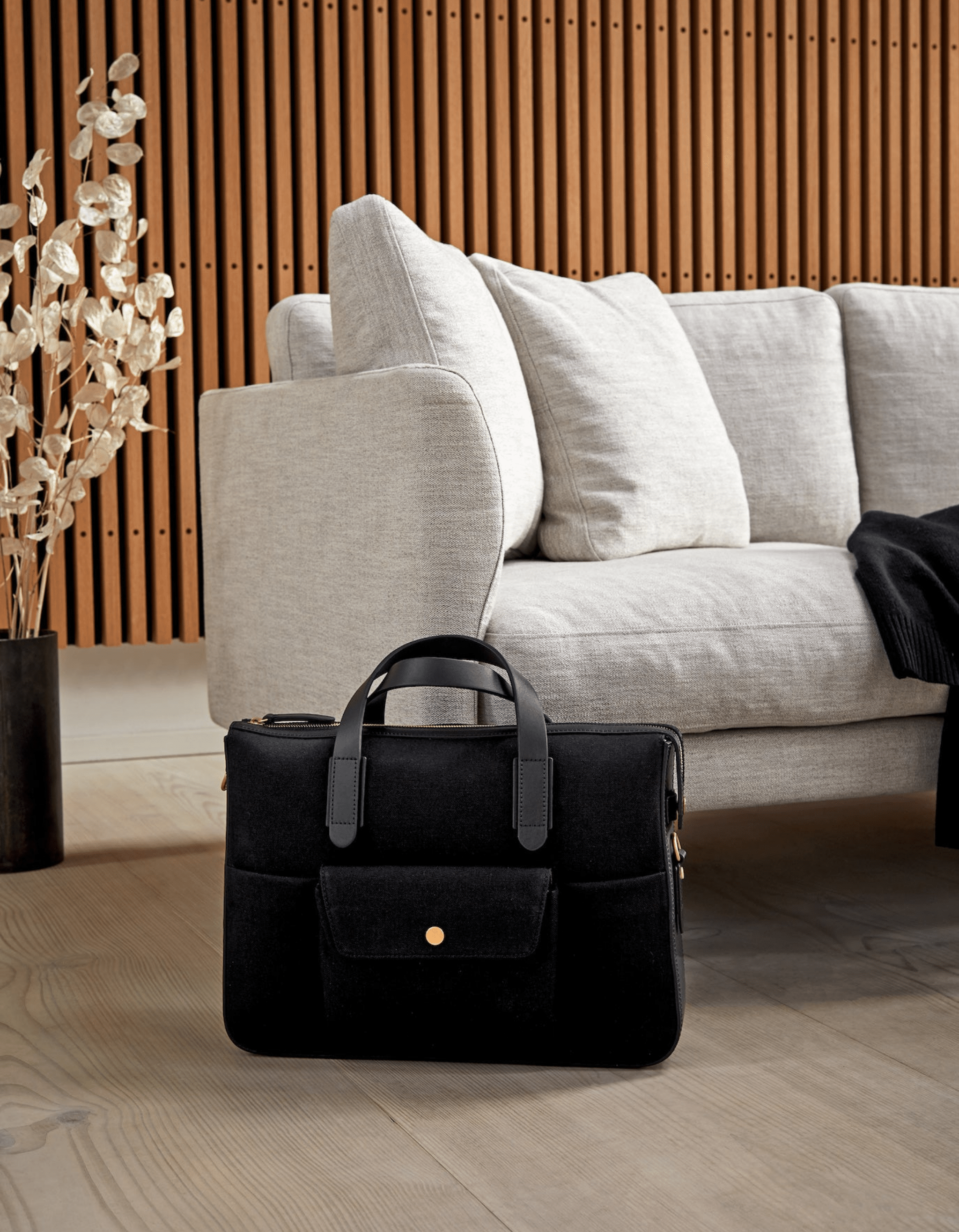 M/S Briefcase - Coal/Black M/S Briefcase - Coal/Black Bags & Pouches - Mismo MACKEENE