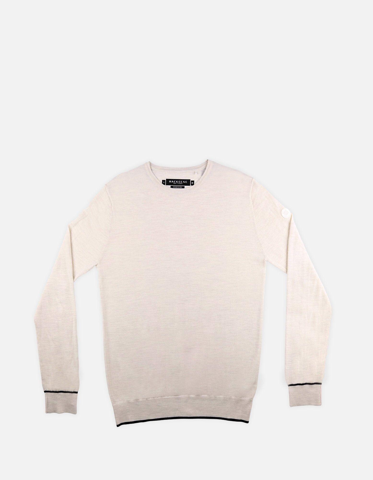 Agon2 R - 02. Ecru Agon2 R - 02. Ecru Sweaters - Agon2 R MACKEENE