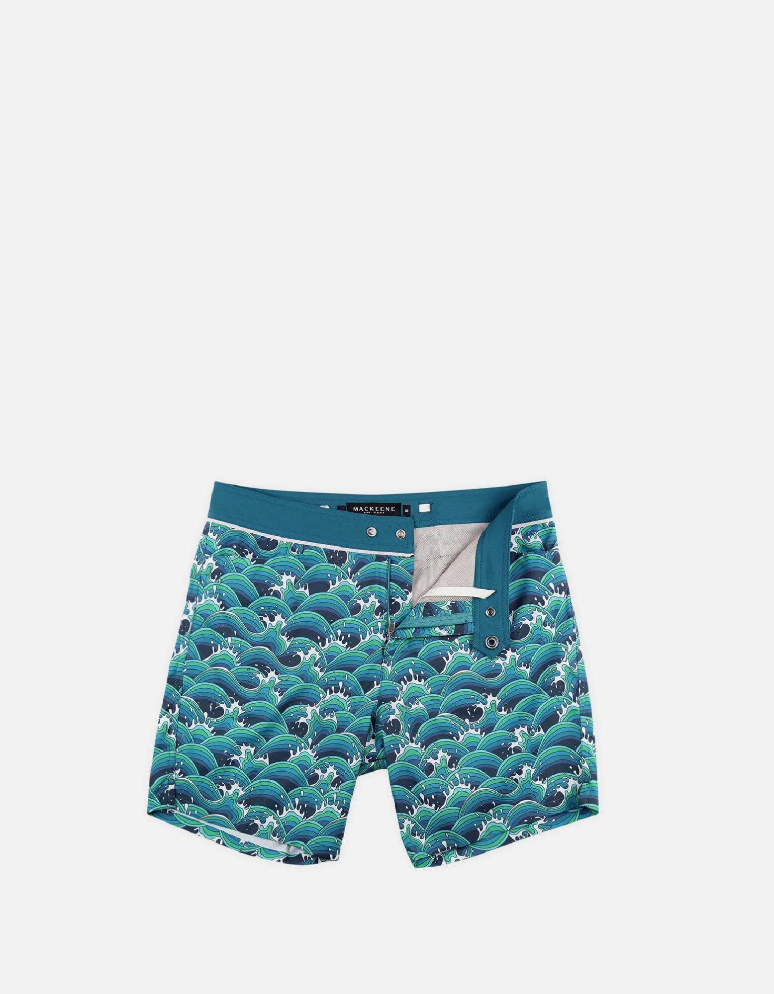 Barth4 - P01. Manga Waves & Duck Barth4 - P01. Manga Waves & Duck Swim Shorts - Barth4 MACKEENE