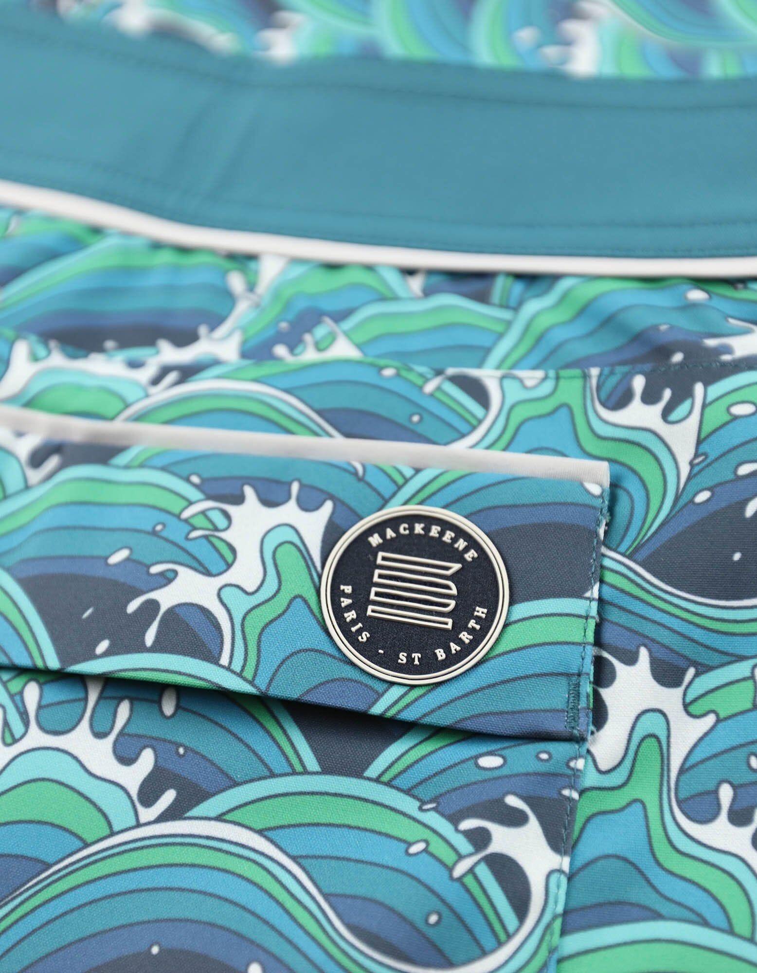 Barth4 - P01. Manga Waves & Duck Barth4 - P01. Manga Waves & Duck Swim Shorts - Barth4 MACKEENE