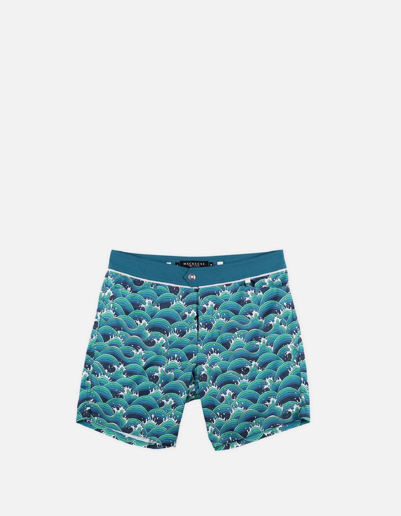 Barth4 - P01. Manga Waves & Duck Barth4 - P01. Manga Waves & Duck Swim Shorts - Barth4 MACKEENE