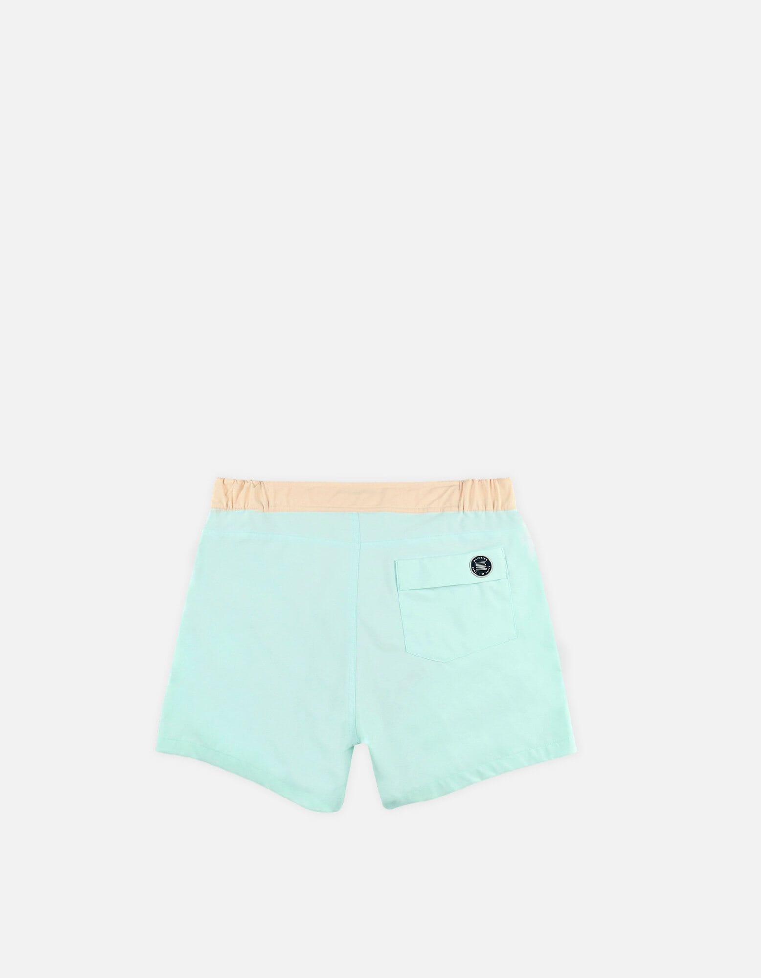 Gize - 03. Sky & Peach Light Gize - 03. Sky & Peach Light Swim Shorts - Gize MACKEENE