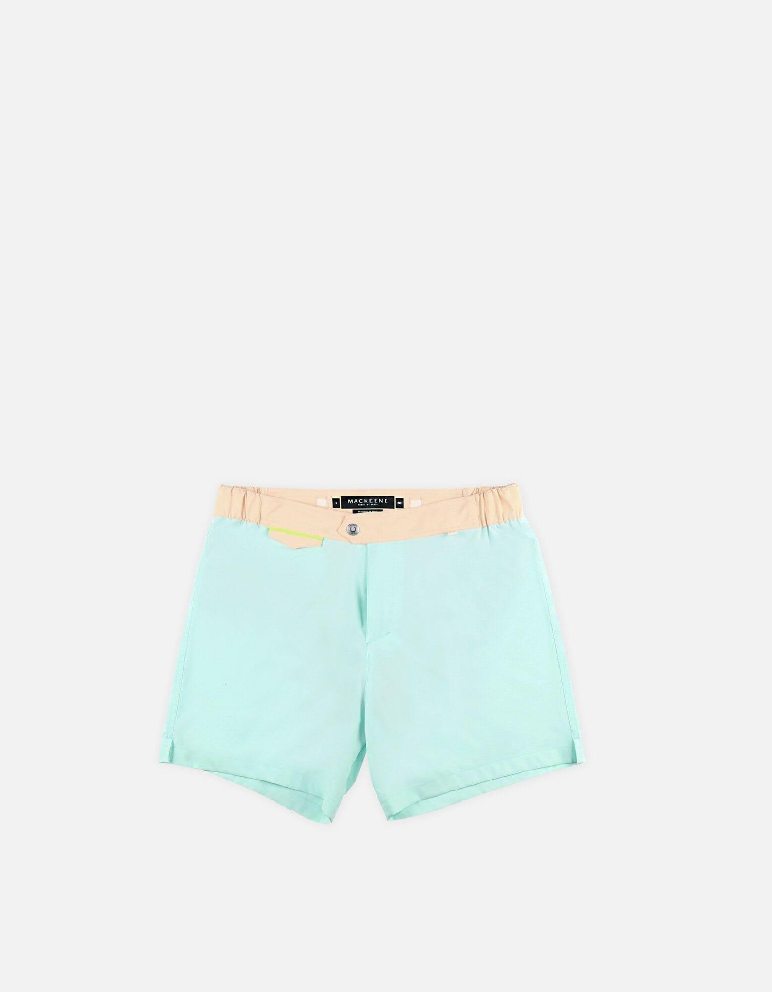 Gize - 03. Sky & Peach Light Gize - 03. Sky & Peach Light Swim Shorts - Gize MACKEENE