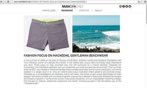Man of a Kind.net
