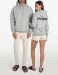 Lee - 03. Grey Melange Navy Hoodies - Lee MACKEENE 
