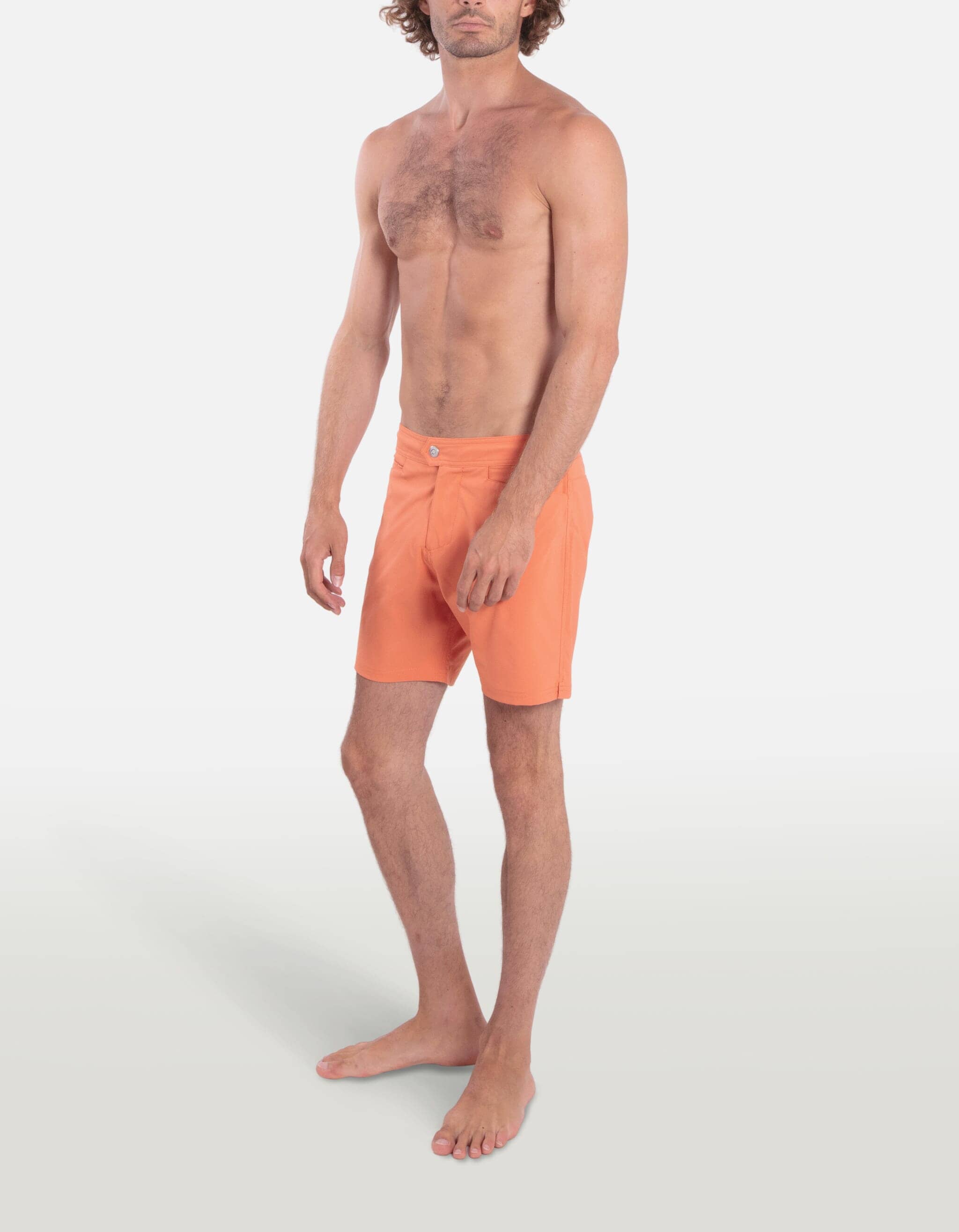 Barth5 - 00. Red Brick Swim Shorts - Barth5 MACKEENE 