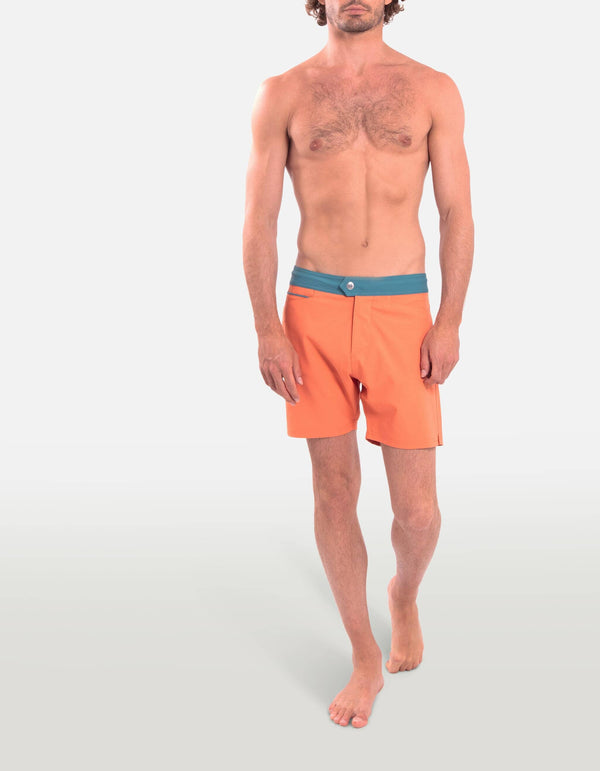 Barth5 - 03. Brick & Duck Swim Shorts - Barth5 MACKEENE 