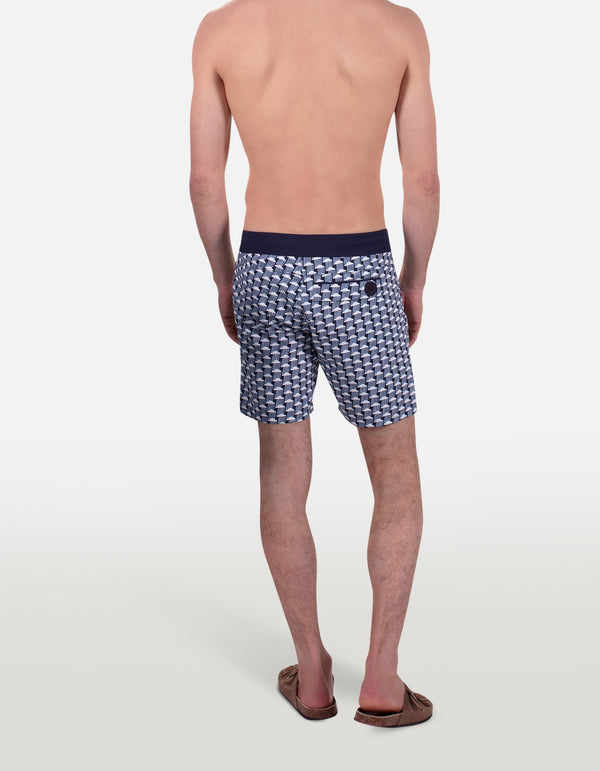 Barth5 - P34. Rainy Clouds Swim Shorts - Barth5 MACKEENE 