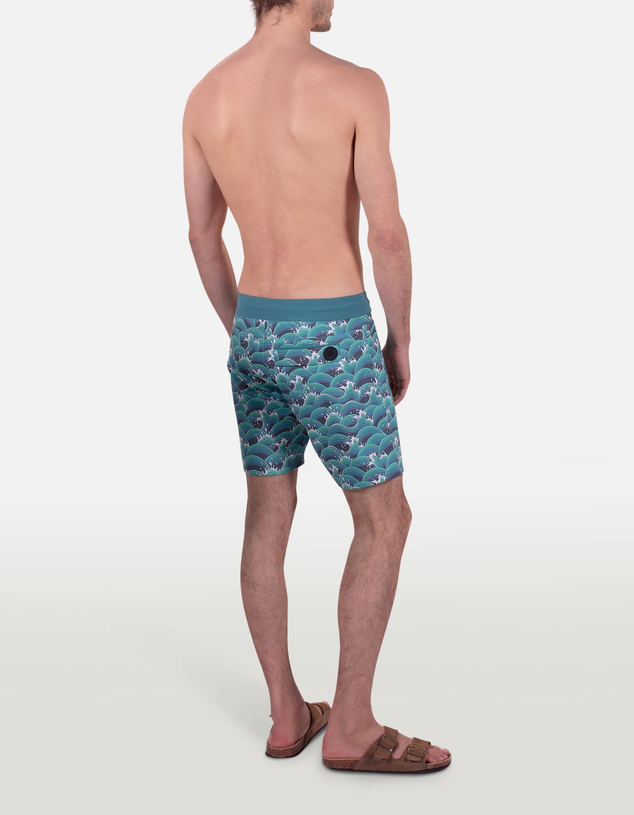 Barth5 - P37. New Waves Swim Shorts - Barth5 MACKEENE 