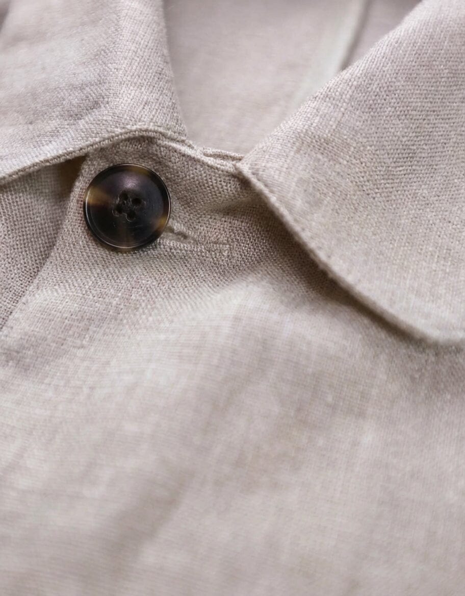 Doris - 04. Beige Grey Overshirt - Doris MACKEENE 