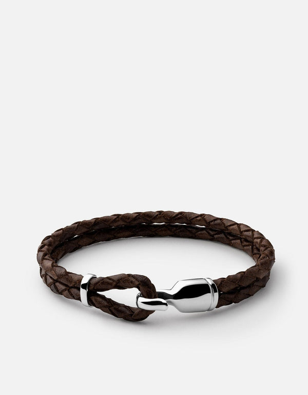 Miansai Men's Nexus ID Leather Bracelet - Black - Bracelets