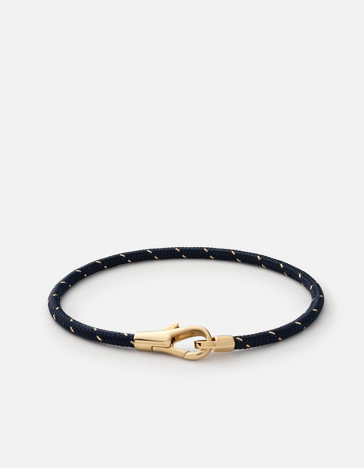 Knox Rope - Navy & Gold Bracelet - Miansai MACKEENE 