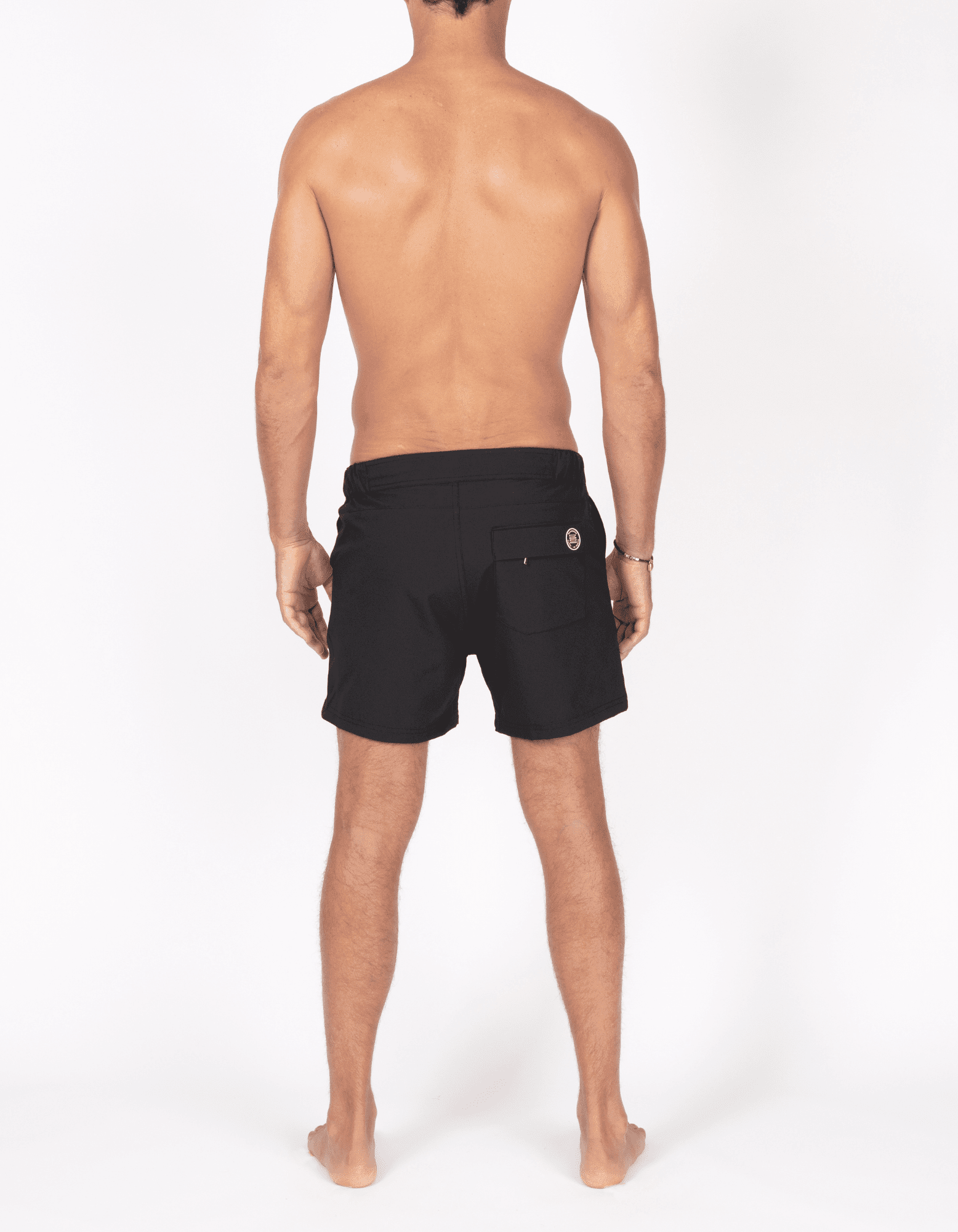 Gize - 00. Black Swim Shorts - Gize MACKEENE 