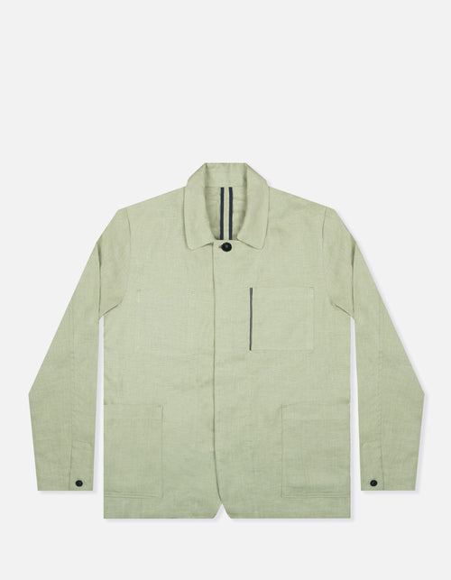 Doris - 03. Green Olive Overshirt - Doris MACKEENE 