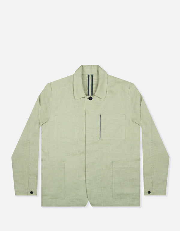 Doris - 03. Green Olive Overshirt - Doris MACKEENE 