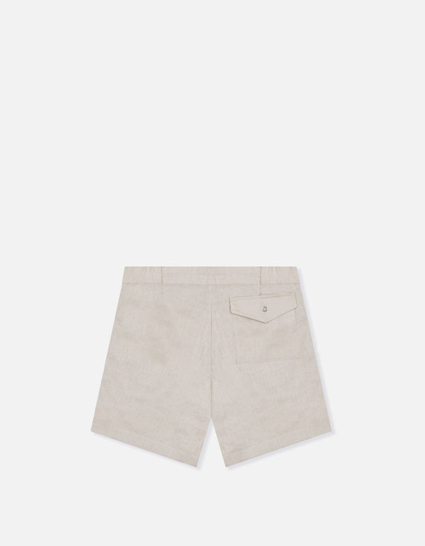 Todd - 05. Beige Grey Shorts - Todd MACKEENE 