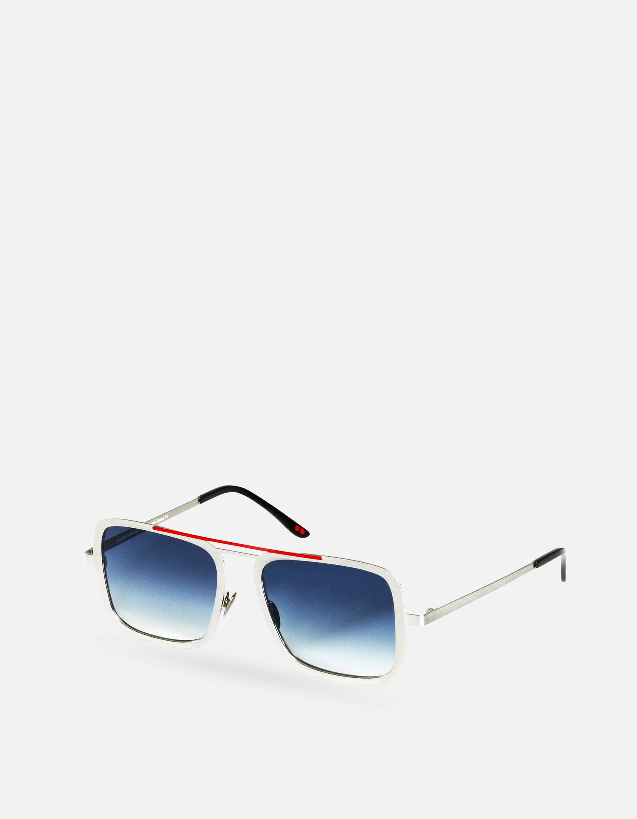Trish - Palladium Argent Sunglasses - La petite lunette rouge MACKEENE 