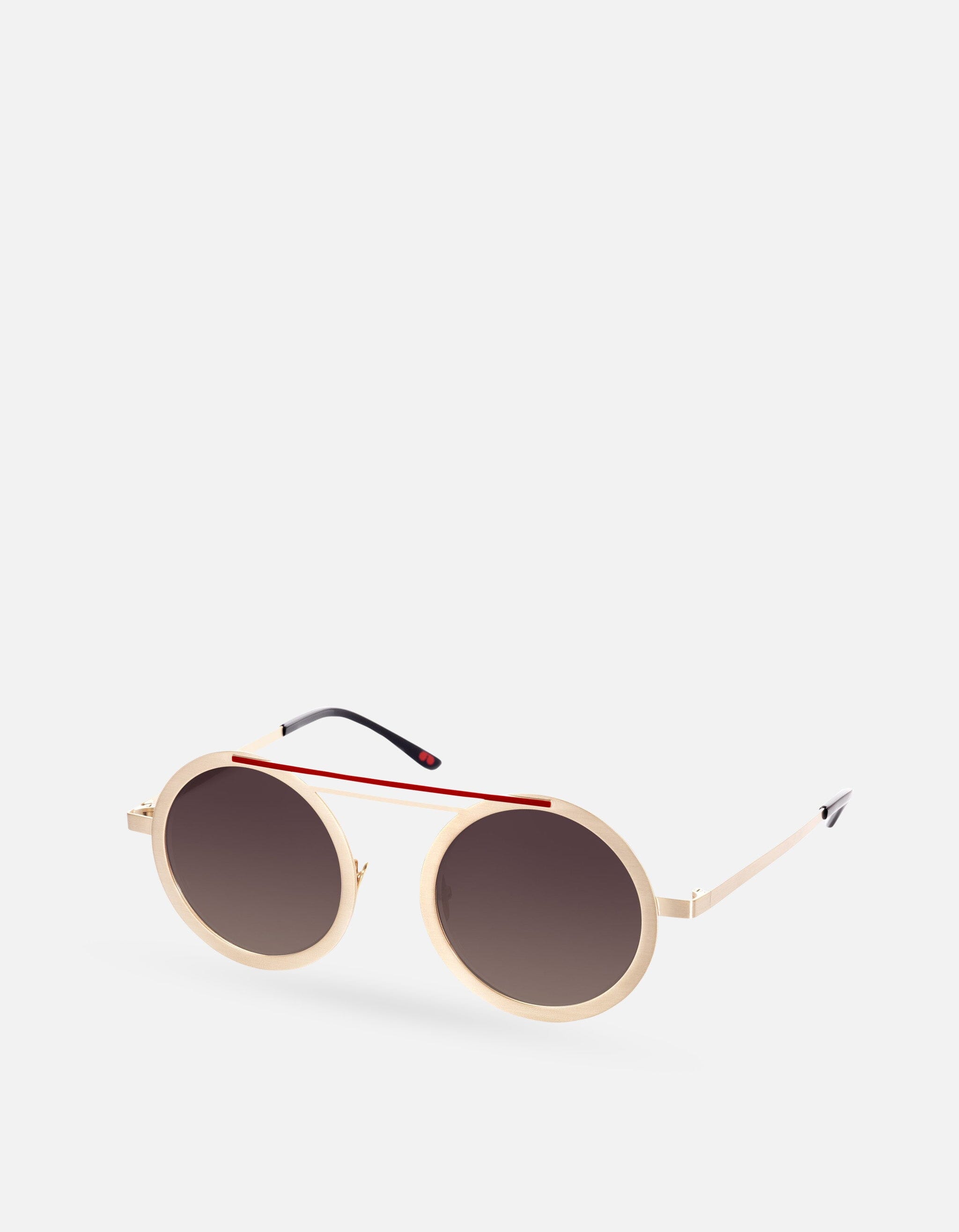 Videnci - Champagne Sunglasses - La petite lunette rouge MACKEENE 