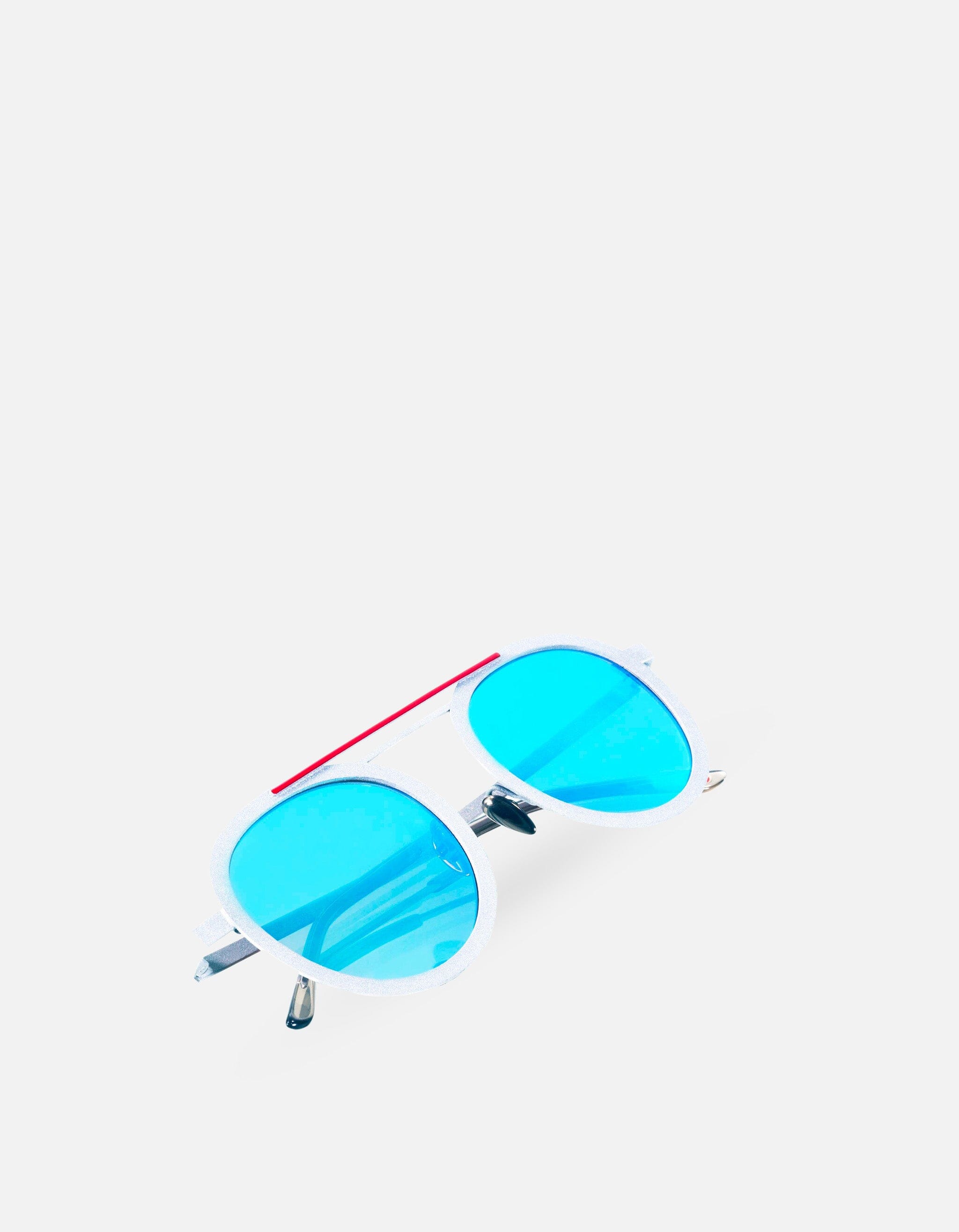 Muchpad - Gris Gris Cobalt Sunglasses - La petite lunette rouge MACKEENE 