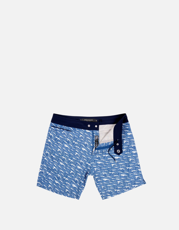 Barth5 - P21. Blue Waves Swim Shorts - Barth5 MACKEENE 