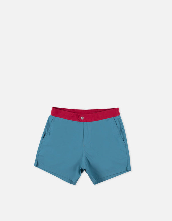 Ben - 04. Duck & Bordeau Swim Shorts - Ben MACKEENE 