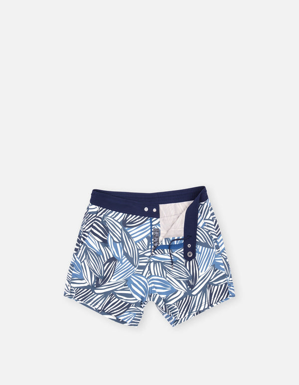 Ben - P22. Blue Feve Swim Shorts - Ben MACKEENE 