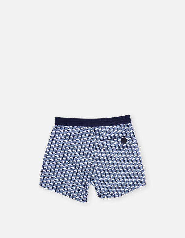 Ben - P34. Rainy Clouds Swim Shorts - Ben MACKEENE 