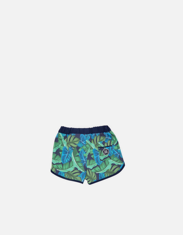 Son - P02. Navy Tropic & Navy Swim Shorts - Son MACKEENE 