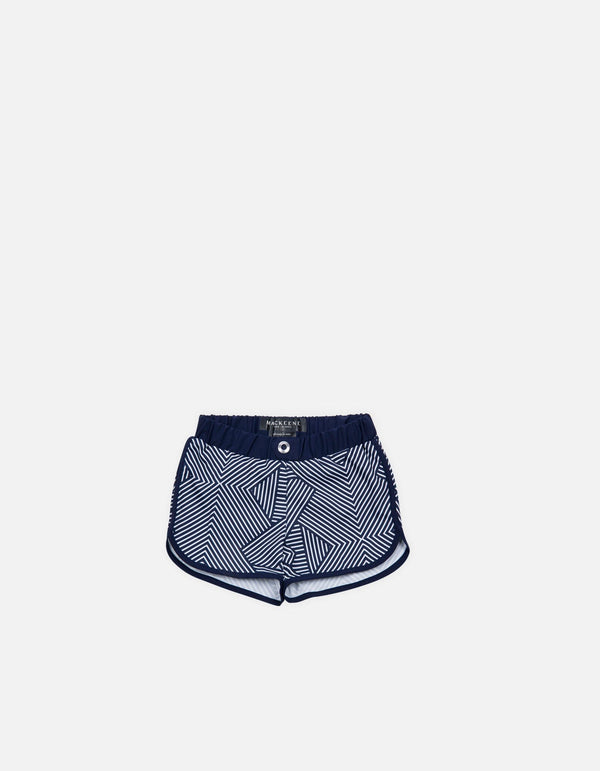 Son - P17. Tron Navy & Navy Swim Shorts - Son MACKEENE 