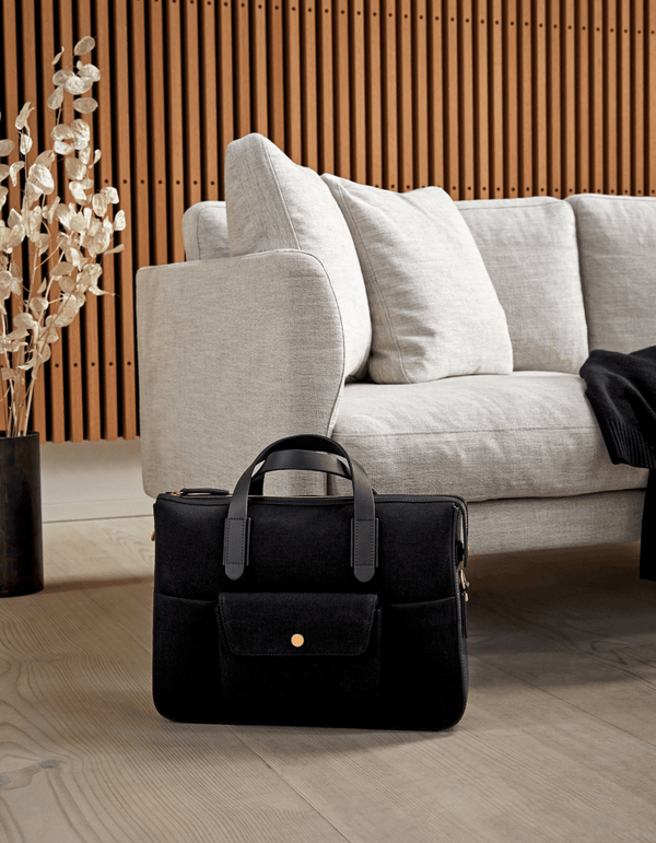 M/S Briefcase - Coal/Black Bags & Pouches - Mismo MACKEENE 