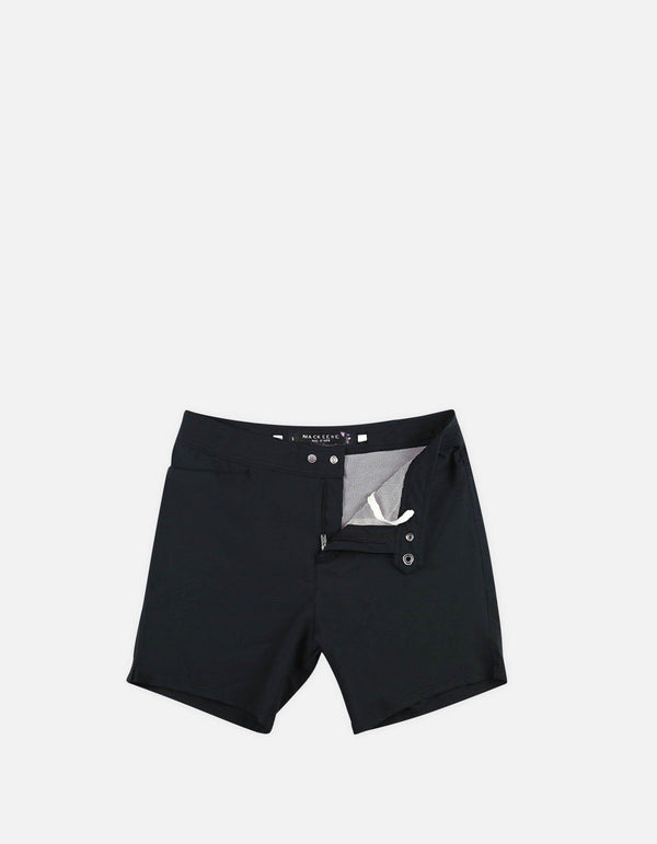 Barth4 - 00. Black Swim Shorts - Barth4 MACKEENE 