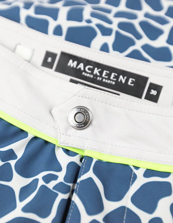 Barth4 - P15. Mini Lakes & Grey Swim Shorts - Barth4 MACKEENE 