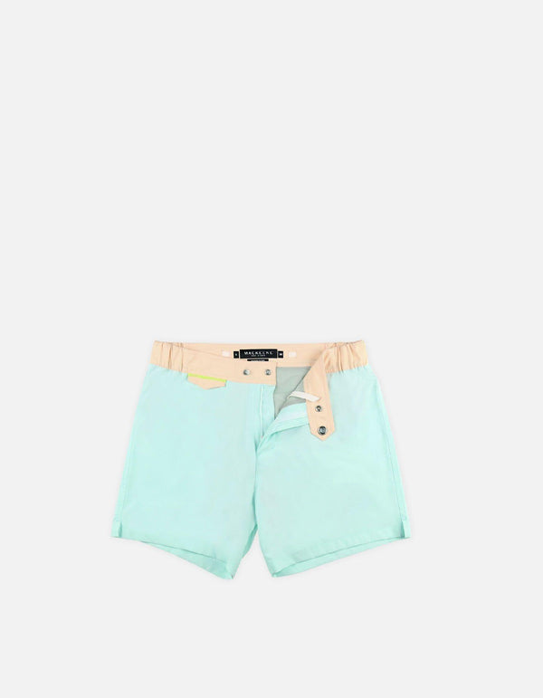 Gize - 03. Sky & Peach Light Swim Shorts - Gize MACKEENE 